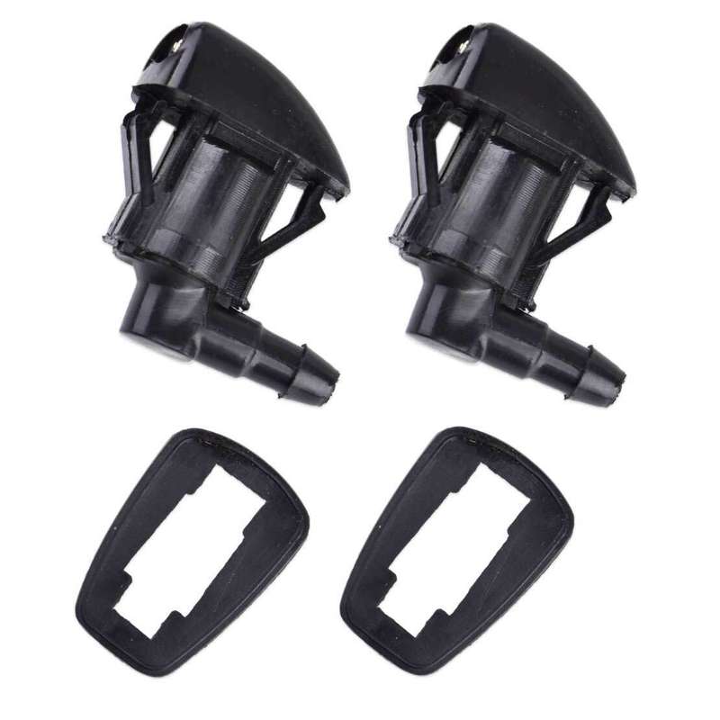 2x Front Windshield Washer Wiper Jet Spray Nozzle Fit for Chevrolet Malibu Dodge