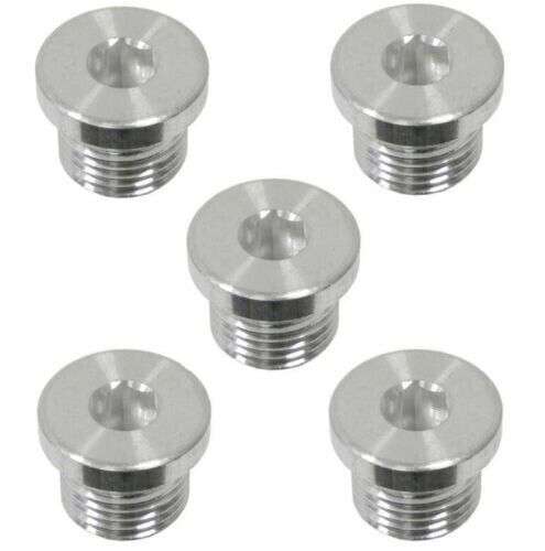 Set of 5 Engine Oil Drain Plugs (18 X 1.5 mm) 900-219-020-31 For Porsche