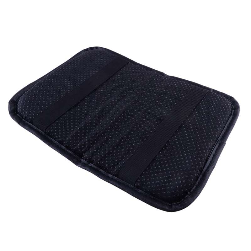 Armrest Cushion Cover Protector Center Console Box Pad Artificial Leather Car.