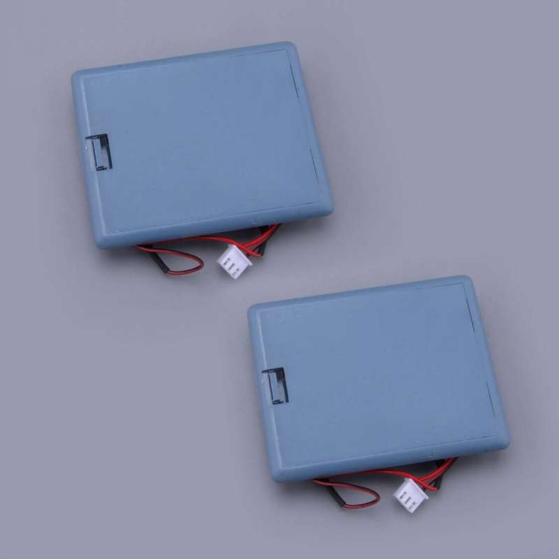 2pcs 4 AA Battery Holder Storage Box for Safety Box, Values Safe