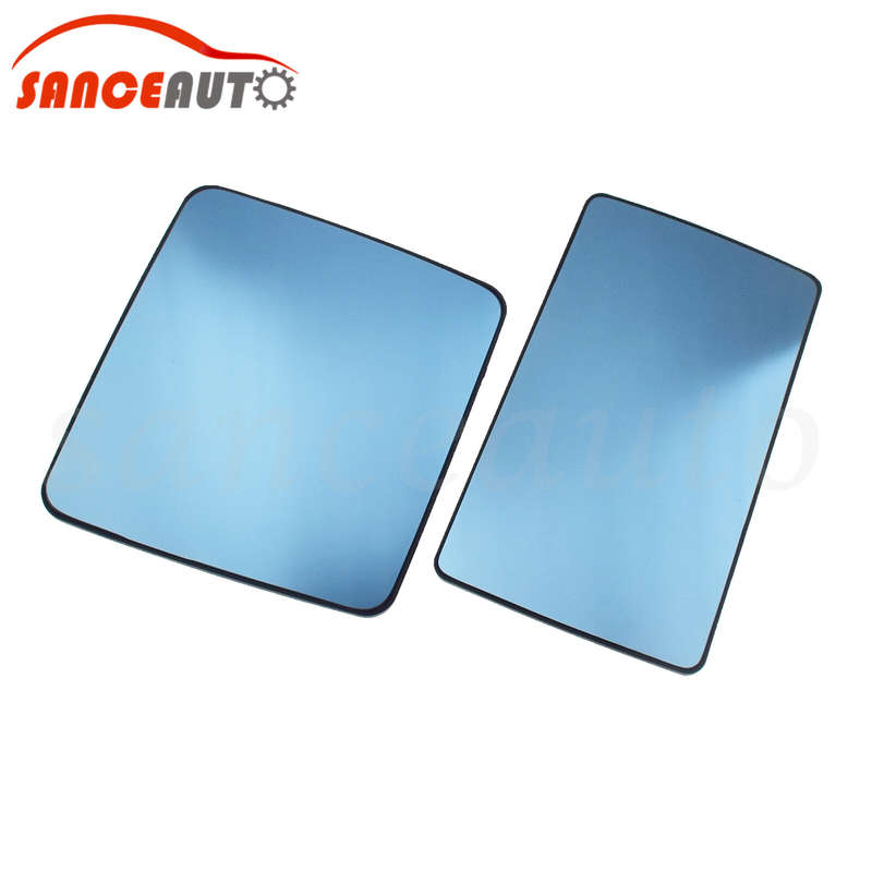 Pair Heated Wing Mirror Glass 2Pcs for Mercedes W124 S124 W201 190 85-93 E 93-95