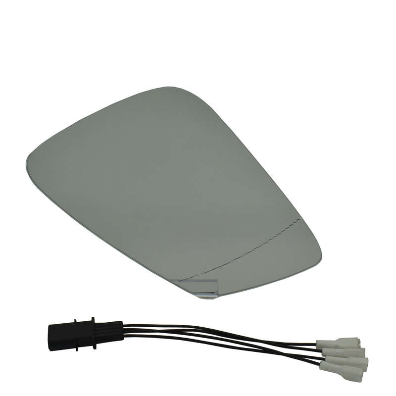 Mirror Glass Left Side Heated W/Wire 4Pins For BMW 5 6 7 E60 F10 F18 GT F07 New