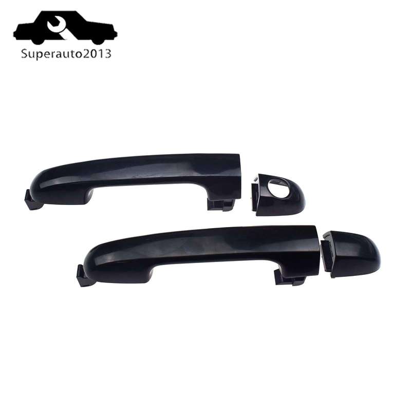 Pair Front Left Right Outside Door Handles For Hyundai I20 2008-2015 82651-1J000