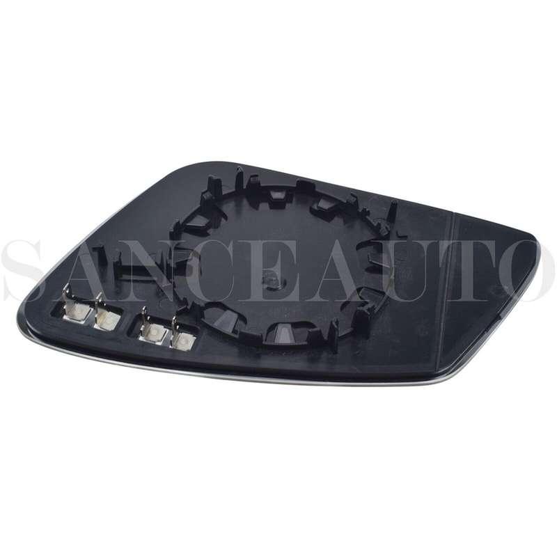 LH RH Heated Mirror Glass W/ Wire 4 Pins For BMW 5 6 7 E60 F10 F18 GT F07 F06