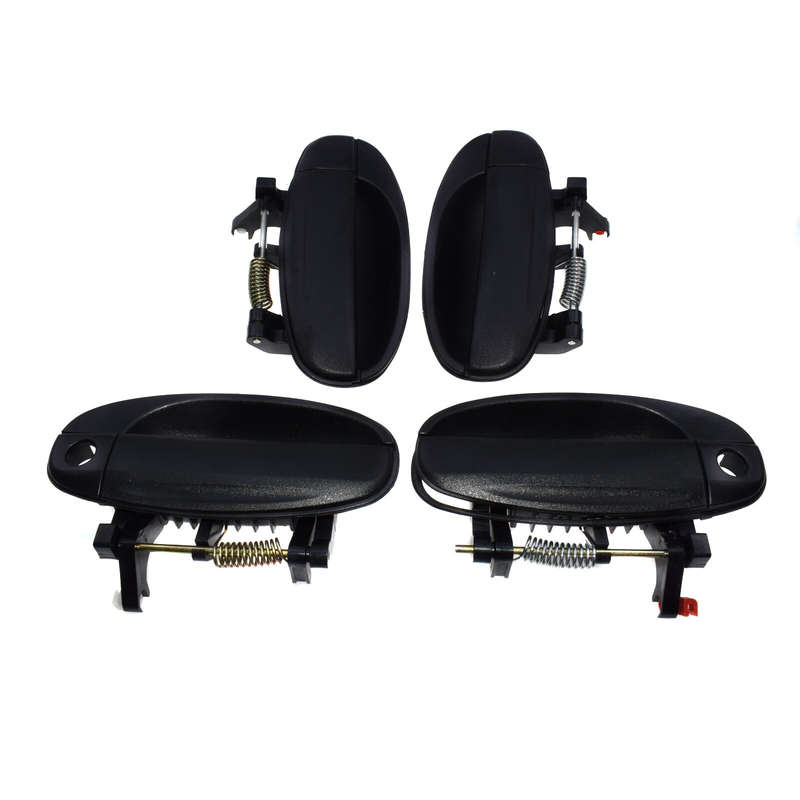 4PCS Front Rear Left Right Exterior Door Handle For Chevy Aveo Aveo5 Pontiac G3