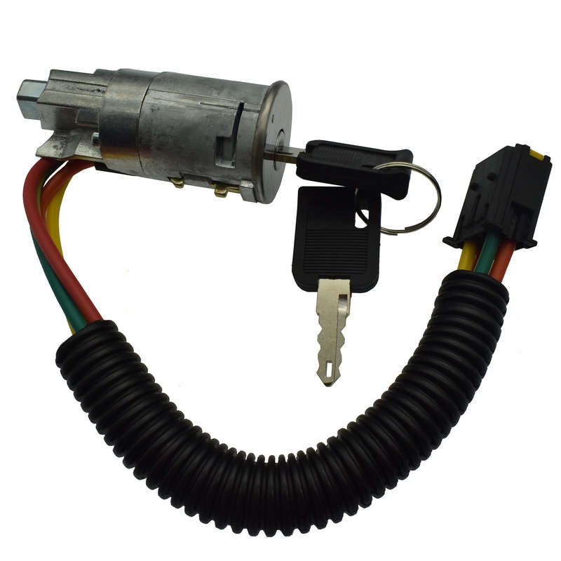 2Pcs Ignition Lock Switch With Keys 7701471098 For 1998-05 Renault Clio MK2 New