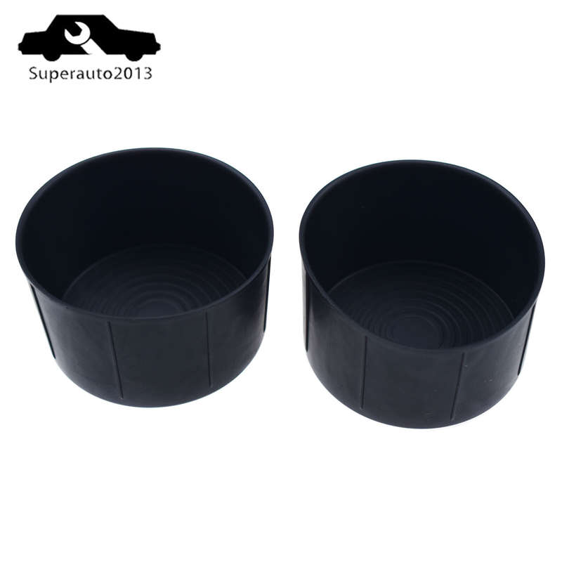 1EB17DX9AB 2X Cup Holder Insert Rubber For 2009-16 Dodge Ram 1500 2500 3500 New