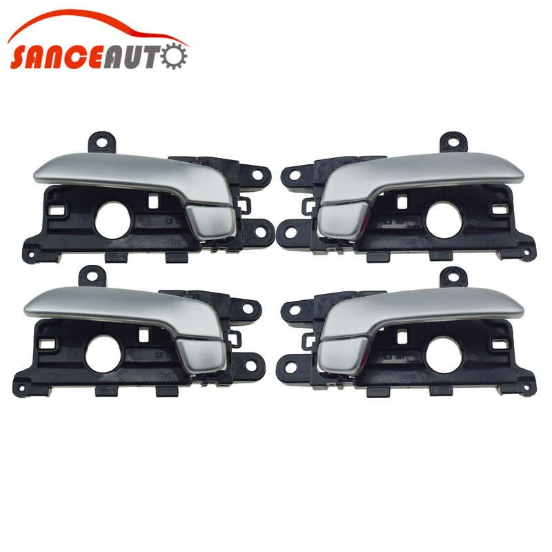 Front Rear Left Right Inside Outside Door Handle 8pcs for Kia Forte Cerato 14-18