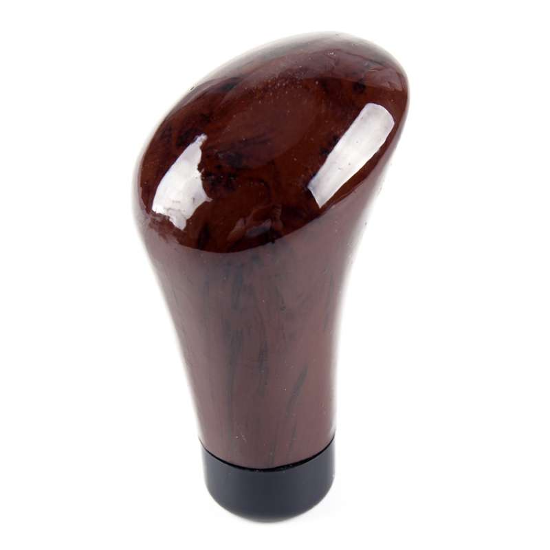 Walnut Wood Brown Gear Shift Knob Stick Shifter Knob M8/M10/M12 for Manual Cars