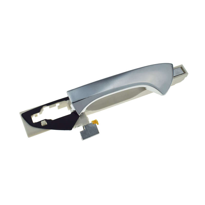 Front Left Exterior Door Handle W/ Keyhole For 2008-2012 Honda Accord Chrome New