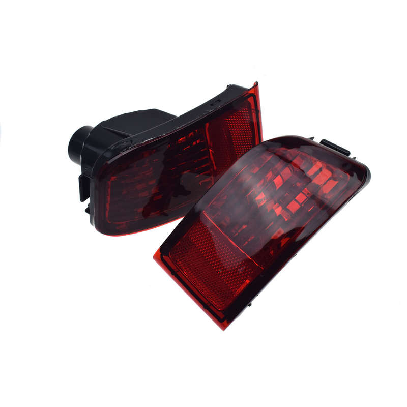 Pair LH+RH Rear Bumper Reflector Light For Toyota 4Runner Land Cruiser Prado 120