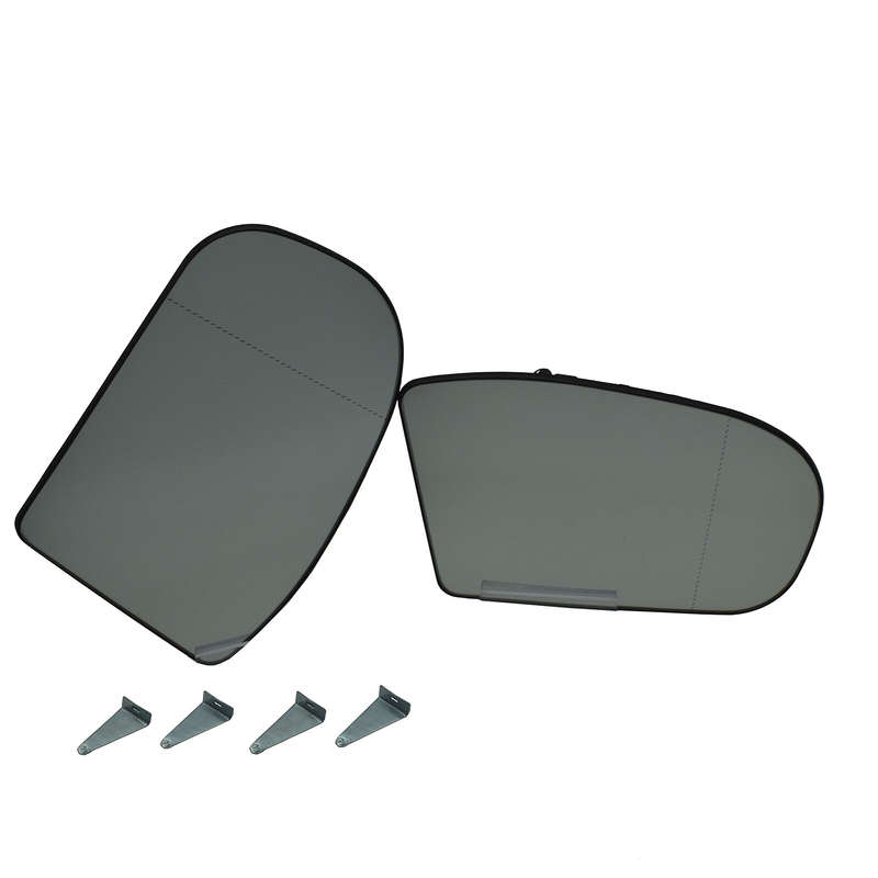 Left &Right Side Wing Mirror Glass Heated For Mercedes-Benz C230 C320 E500 02-07