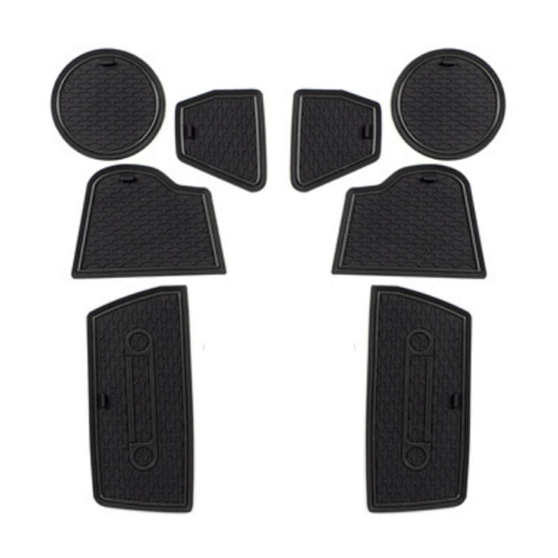 15Pcs/set Anti-Slip Gate Slot Cup Holder Mat Pad Fit for Toyota FJ Cruiser