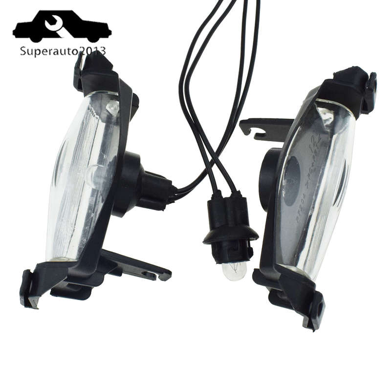 Rear Trunk License Plate Lamp Light W/ Bulbs For Mazda 3 2009-2013 BS1E-51-270