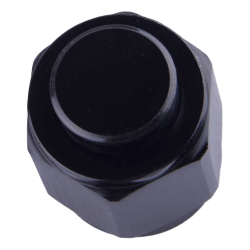 2pcs Black Aluminum 10AN Female Flare Fitting Cap Block Off For Fuel Systems A6