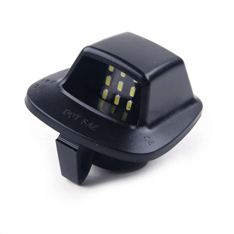 2pcs Number License Plate Lamp Light Fit For Dodge Dakota Mitsubishi Raider