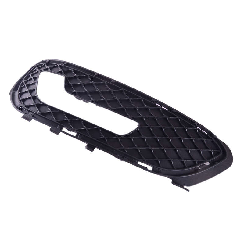 1Pair Black Fog Light Grille Trim Fit For Mercedes Benz E Class W212 2009-2013
