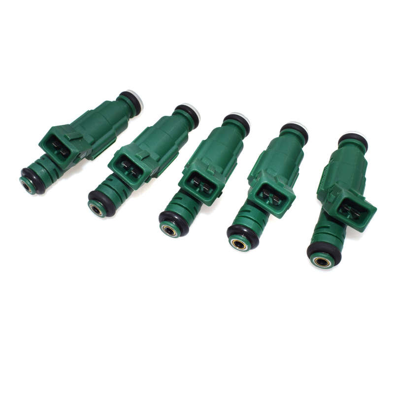 5PCS 440cc 42lb Fuel Injectors 0280155968 For VW Ford Focus Chevrolet Dodge New
