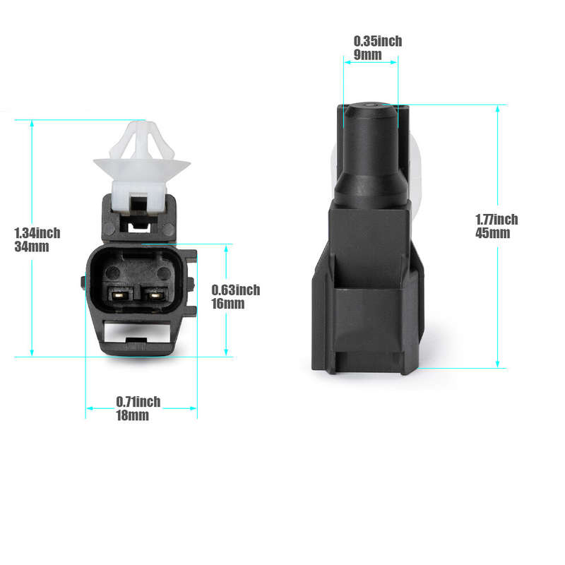 Car Air Temperature Sensor Replacement 077500-5191 fit for Mitsubishi Toyota