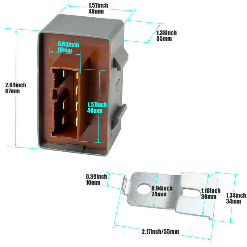 Fuel Pump Main Relay For 1993-1997 Honda Civic del Sol 39400-SR3-003 RZ-0088 US