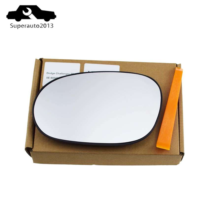 Left Driver Side Heated Mirror Glass For Dodge Challenger 2008-2020 68048447AA