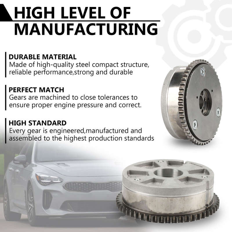 1X New Intake CVVT Camshaft Gear For 2017-2024 Kia Forte Sedan 2.0L 24350-2E700