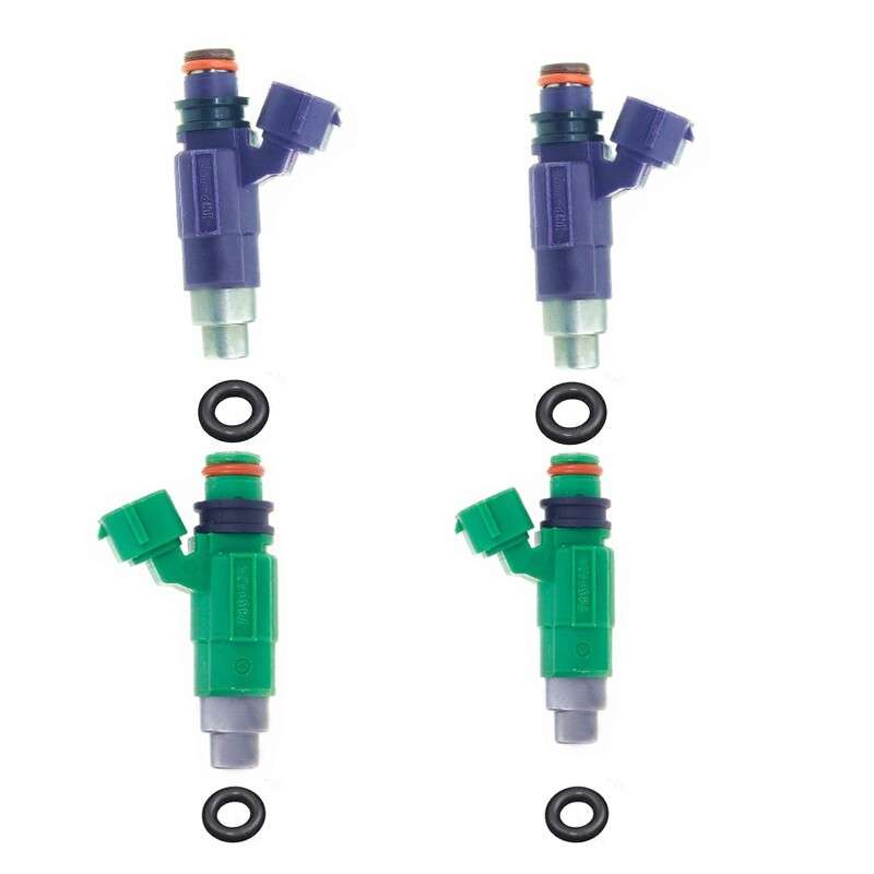 4Pcs INP-782 783 For 01-03 Mazda Protege Protege5 2.0L I4 Fuel Injector Nozzle