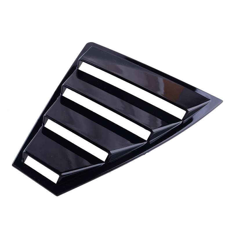 Pair Rear Window Quarter Panel Louvers Vent Trim Fit For Hyundai Elantra 2017-20