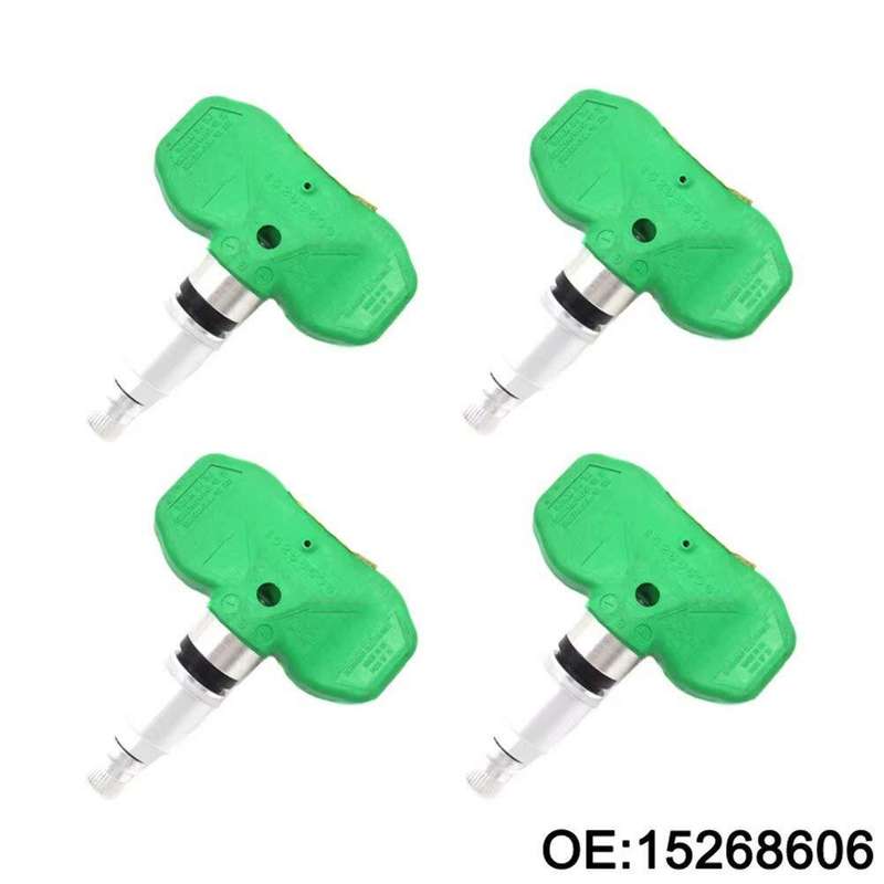 4 Pcs 15268606 Tire Pressure Sensor For BUICK ALLURE CADILLAC CTS CHEVROLET HHR