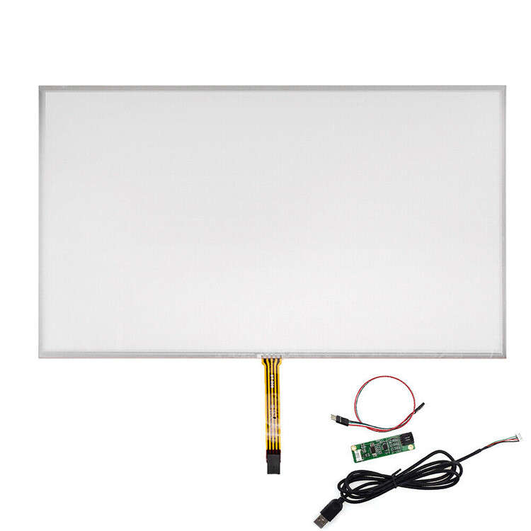 364*216mm for 15.6inch Monitor 15.6" 4 Wire USB Kit Resistive Touch Screen Panel