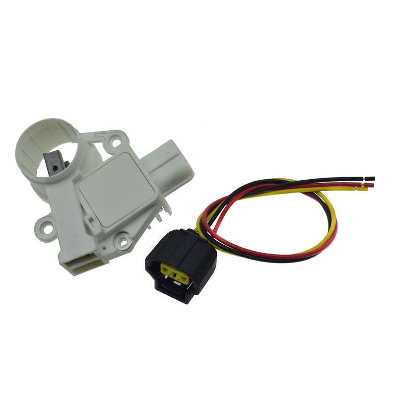 NEW FOR Ford F250 MUSTANG VOLTAGE REGULATOR ALTERNATOR BRUSH HOLDER W/ PLUG WIRE