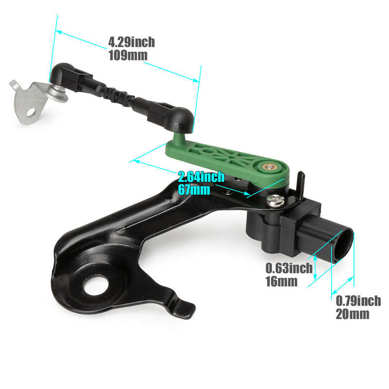 1X Rear Left Side Suspension Height Level Sensor For Audi A6 2012-18 4H0941309C