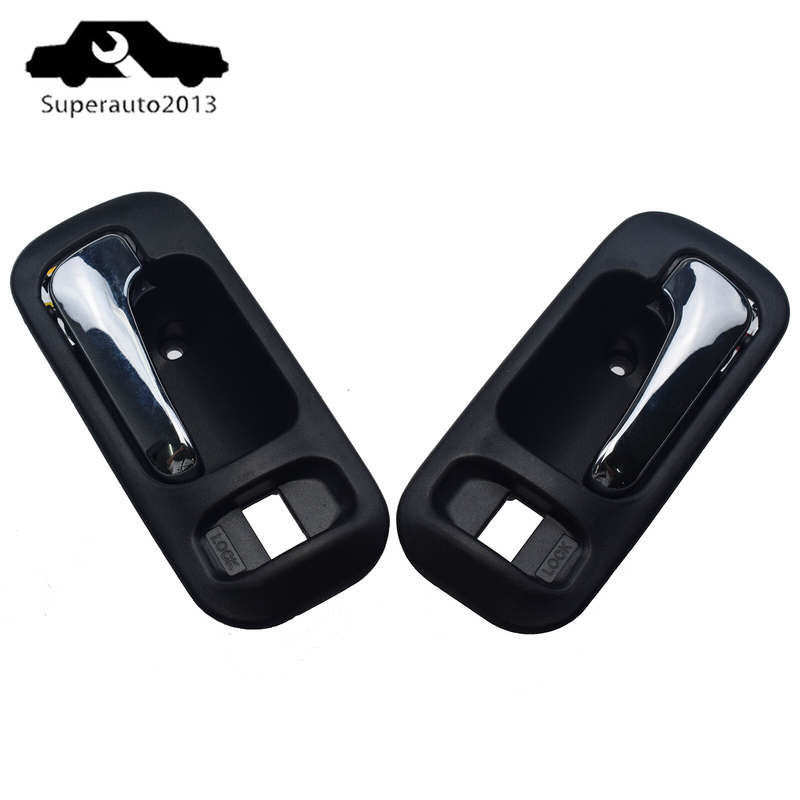 New Pair Front Left & Right Interior Door Handle For 1997-2001 Honda CRV Odyssey