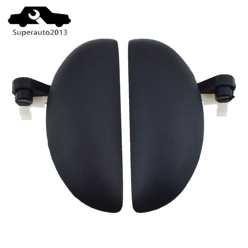2X Front RH LH Outside Door Handle For Toyota Aygo Citroen C1 Peugeot 107 05-14