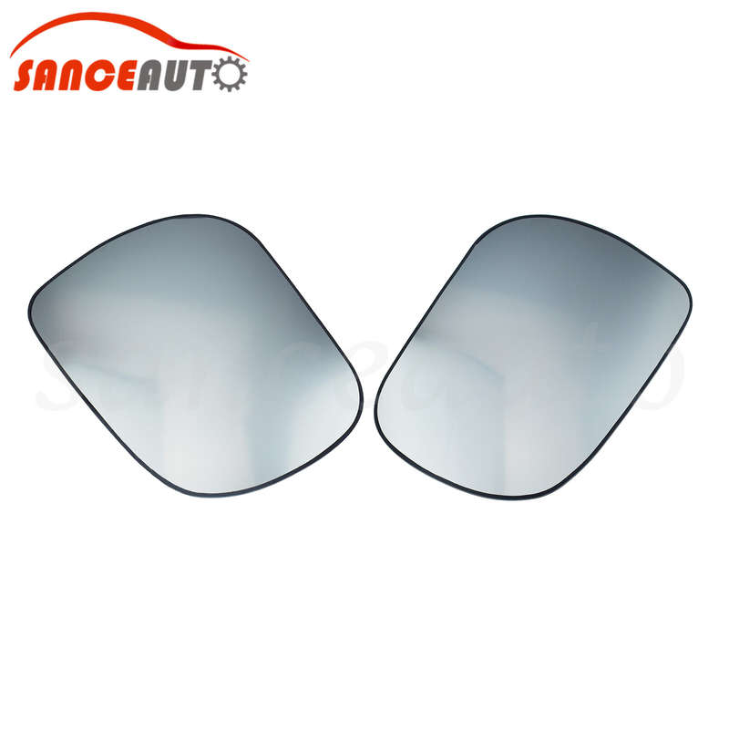 2PC Mirror Glass W/ Plate Heated For Toyota RAV4 2006-2012 8796142790 8793142890