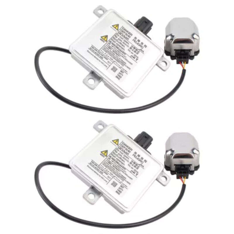 2Pcs Fiit For Mazda CX9 CX5 3 Xenon Ballast Igniter & HID D4S Bulb Control Unit