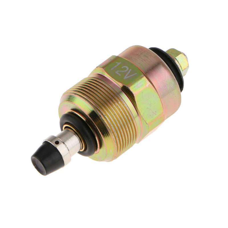 12V Injection Pump Fuel Shut Off Solenoid Valve for Dodge Isuzu OEM:0330001015