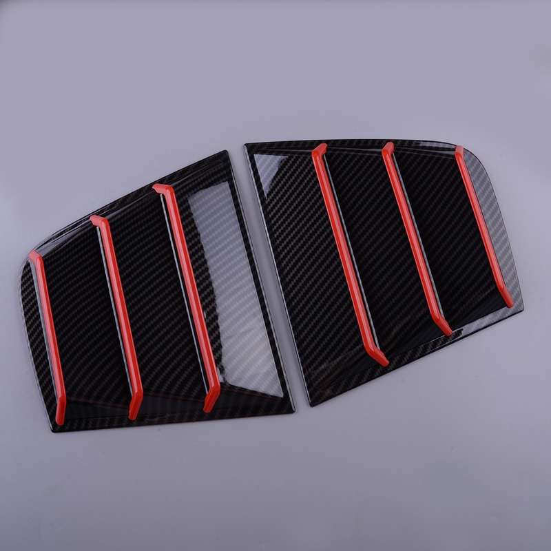 Fit for 2011-2021 Dodge Charger Side Window Louvers Scoop Cover Vent 2x