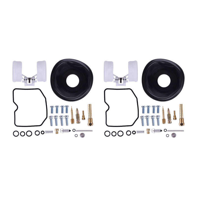 2pcs Carburetor Carb Repair Kit Fit For Kawasaki ER500 ER5 1998-2005 Acc