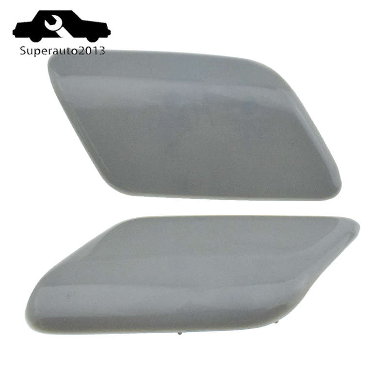 New Pair Headlight Washer Nozzle Cover Left Right Side For Honda Accord 2003-07