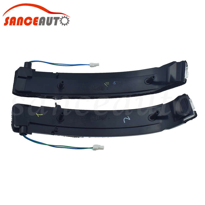 Rearview Mirror Turn Signal Light For Nissan X-trail Rogue Qashqai Murano 14-20