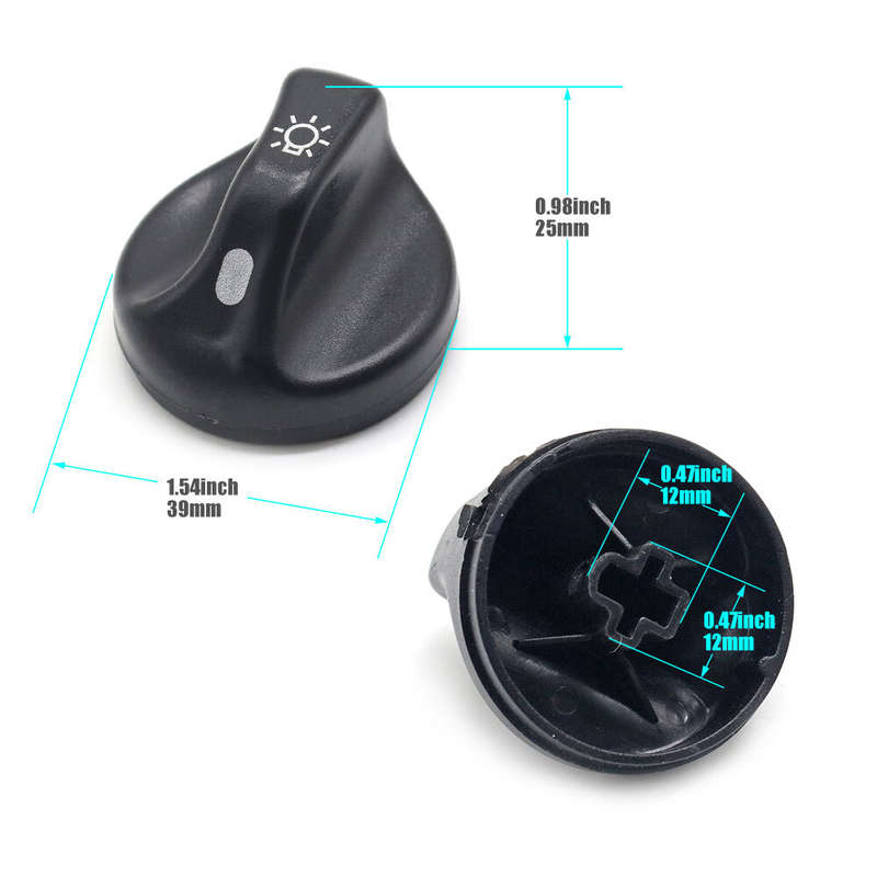 for Ford F150 F350 F250 F350 F450 Super Duty Head Light Switch Knob 3L3Z11661AA