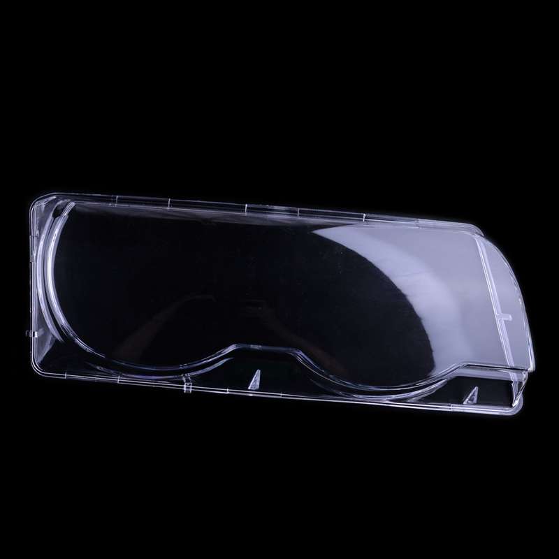 Left & Right Car Headlight Lens Covers Fit For BMW 7 Series E38 Facelift 99-01