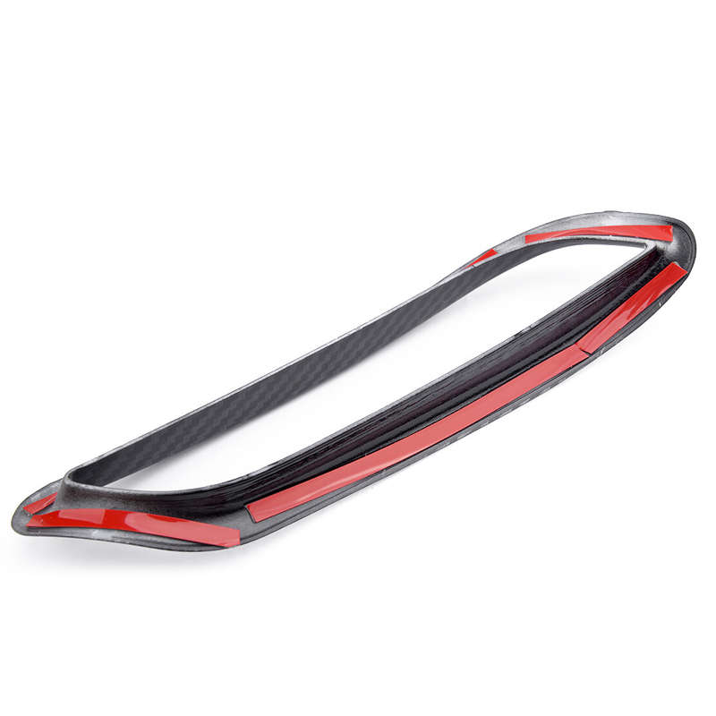 2xCarbon Fiber Style Rear Fog Light Cover Trim Fit for Toyota Camry SE XSE 18-19