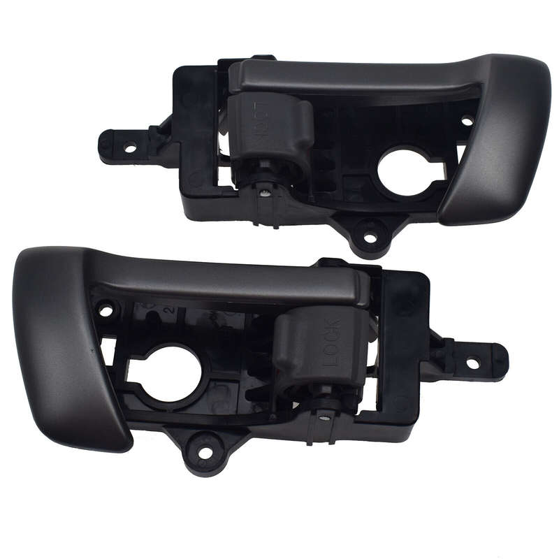 Grey Pair Inside Interior Door Handle Left Right For Hyundai Santa Fe 2007-2012