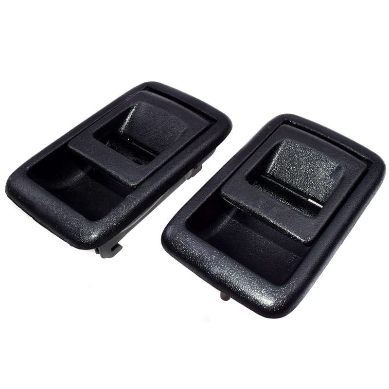 2pcs Front Rear Left Right Door Handle Inside Black for Toyota Tercel 4Runner