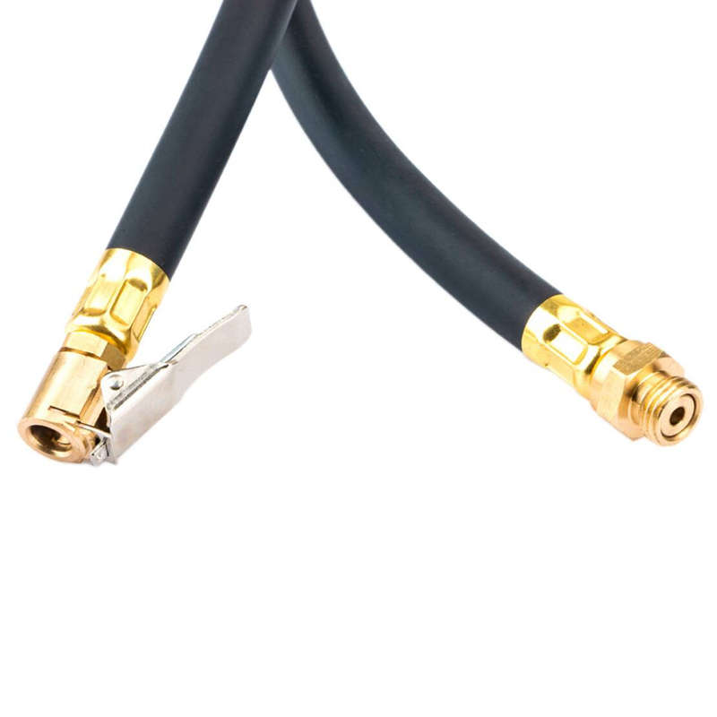 57cm Tire Changer Inflator Inflation Hose Pipe Connector Fit for Coats 1/4" Well