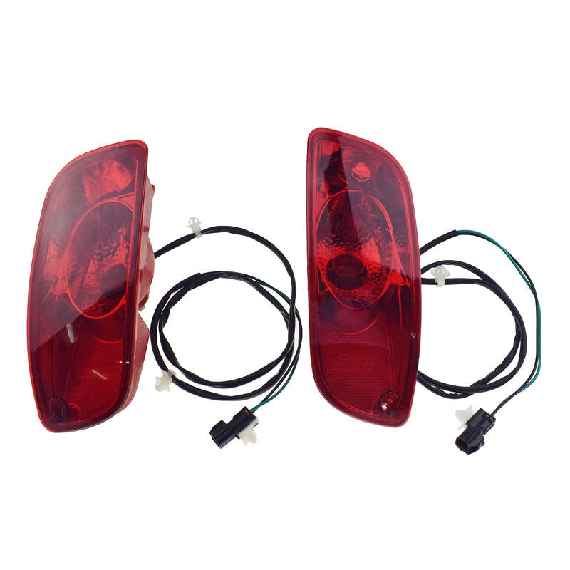 2X Rear Left & Right Side Bumper Reflector Lamp For 2007-09 Hyundai Santa Fe New