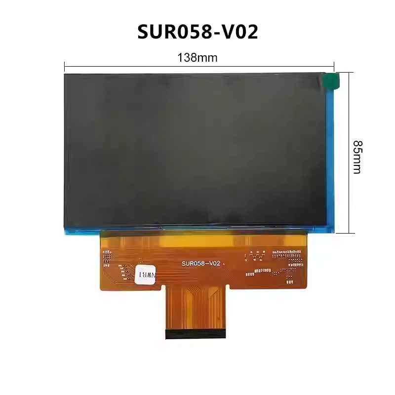 5.8 inch LCD Screen RX058B-01 FPC-HX68-A SUR058-V02 For Projection Instrument