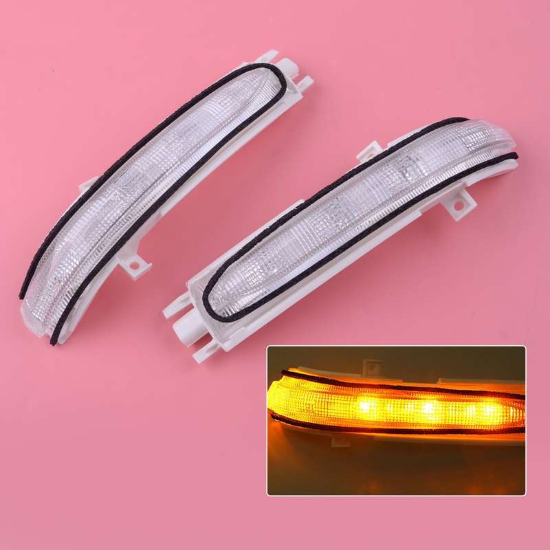 Pair Side Mirror Turn Signal Light Fit For Honda Accord Acura TSX 04-08 Rearview